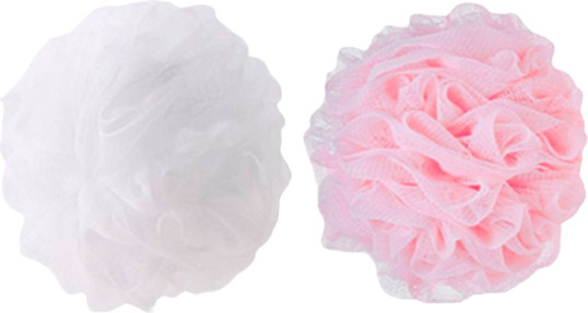 Изображение товара Набор мочалок для тела Cupellia SPA Н059-30 (белый/пудровый)