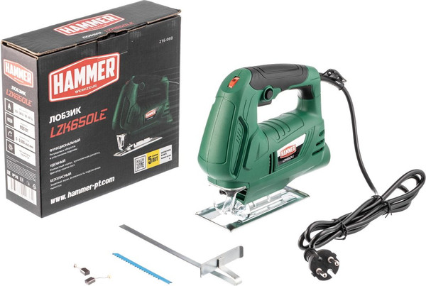 Изображение товара Электролобзик Hammer LZK650LE