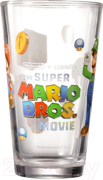 Изображение товара Набор стаканов Miniso The Super Mario Bros Collection 5355 (2шт)