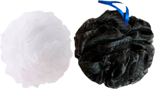 Изображение товара Набор мочалок для тела Cupellia SPA Н022-50 (белый/черный)