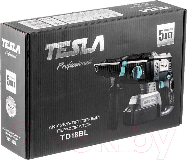 Изображение товара Перфоратор Tesla TD18BL (834526)