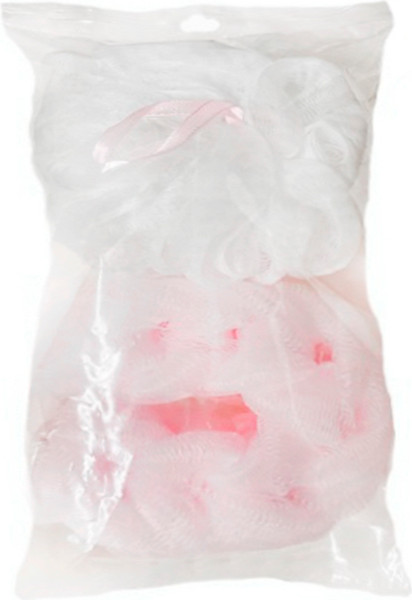 Изображение товара Набор мочалок для тела Cupellia SPA Н081 (белый-/пудровый)