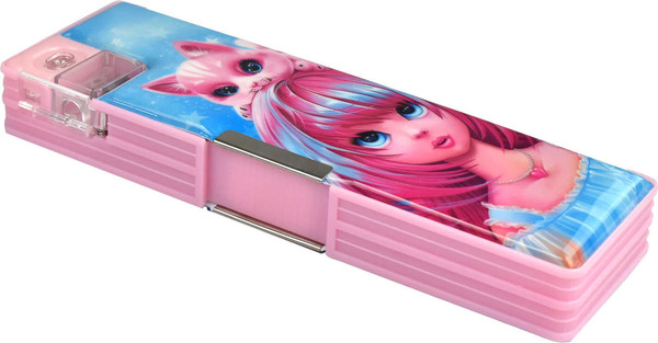 Изображение товара Пенал Феникс+ Розовая девочка / 65324