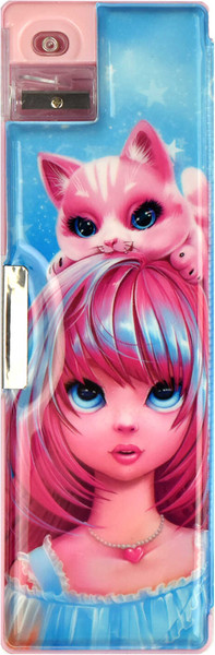 Изображение товара Пенал Феникс+ Розовая девочка / 65324