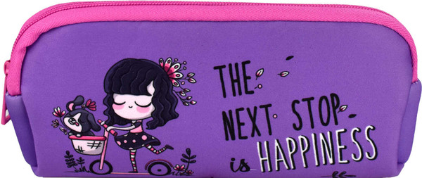 Изображение товара Пенал Феникс+ Девочка на самокате / 65746