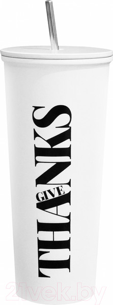 Изображение товара Многоразовый стакан Miniso Letters Series 9216