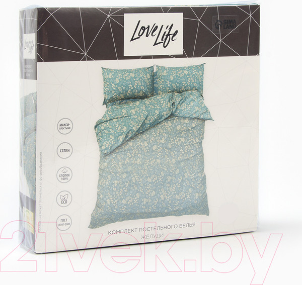 Изображение товара Комплект постельного белья Love Life Желуди 2сп / 10416734