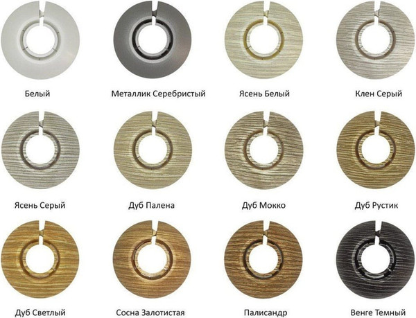Изображение товара Розетта напольная Ideal Ф16-22мм 303 Венге темный (2шт, флоупак)
