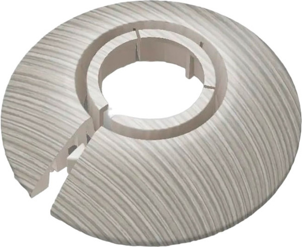 Изображение товара Розетта напольная Ideal Ф16-22мм 253 Ясень серый (2шт, флоупак)