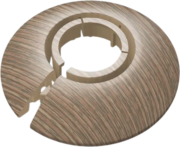 Изображение товара Розетта напольная Ideal Ф16-22мм 281 Палисандр (2шт, флоупак)