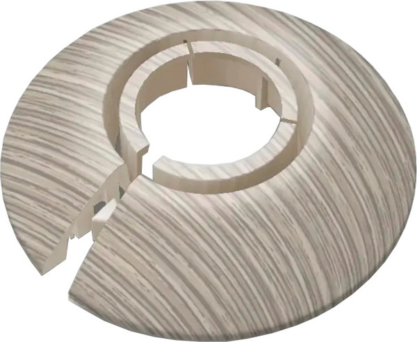 Изображение товара Розетта напольная Ideal Ф25-34мм 208 Дуб мокко (2шт, флоупак)