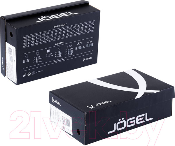Изображение товара Бутсы футбольные Jogel Rapido FG (р-р 32, серебристый/черный)