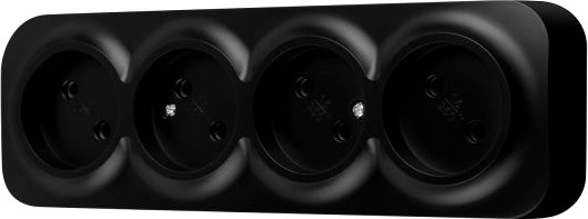 Изображение товара Розетка Leiden Electric Bailly 806020 (черный)