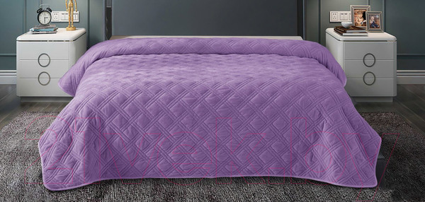 Изображение товара Покрывало LUXOR RB 17-3612 велюр (220x240, Amethyst)