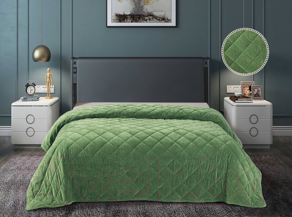 Изображение товара Покрывало LUXOR QV 17-0220 велюр (220x240, Olivia)