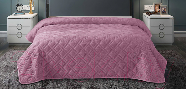 Изображение товара Покрывало LUXOR RB 17-1610 велюр (220x240, Orchid)