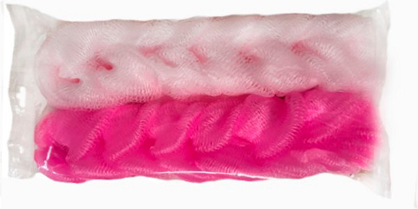 Изображение товара Набор мочалок для тела Cupellia SPA Н089 (пудровый/розовый)