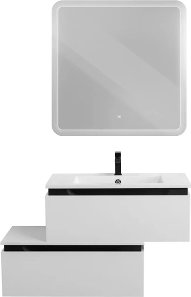 Изображение товара Тумба для ванной Cezares SLIDER-800-1C-PI-BO