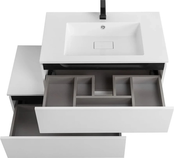 Изображение товара Тумба для ванной Cezares SLIDER-800-1C-PI-BO