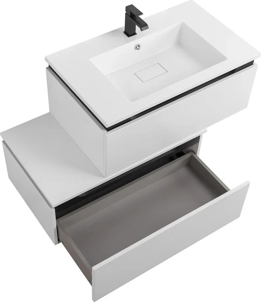 Изображение товара Тумба для ванной Cezares SLIDER-800-1C-PI-BO