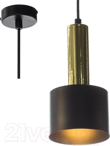 Изображение товара Потолочный светильник Aitin-Pro НСБ 01-40-101 / A8133S (черный/золото)