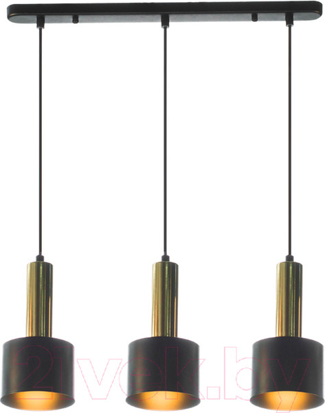 Изображение товара Люстра Aitin-Pro НСБ 01-3х40-101 / A8133S/3A (черный/золото)