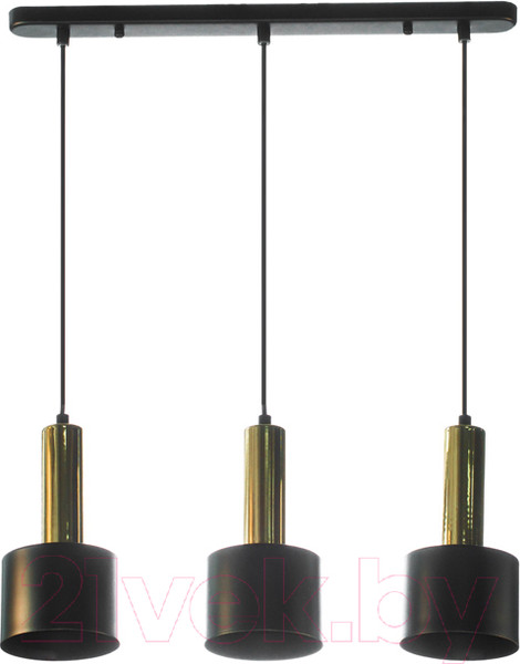 Изображение товара Люстра Aitin-Pro НСБ 01-3х40-101 / A8133S/3A (черный/золото)