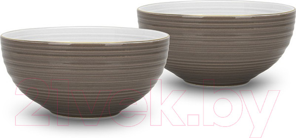 Изображение товара Набор салатников Fissman Firmina 3699 (коричневый)