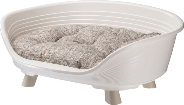 Изображение товара Лежанка для животных Ferplast Throne 6 / 70106011 (с подушкой, белый)