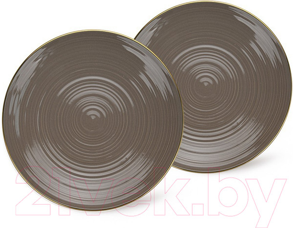 Изображение товара Набор тарелок Fissman Firmina 3701 (коричневый)