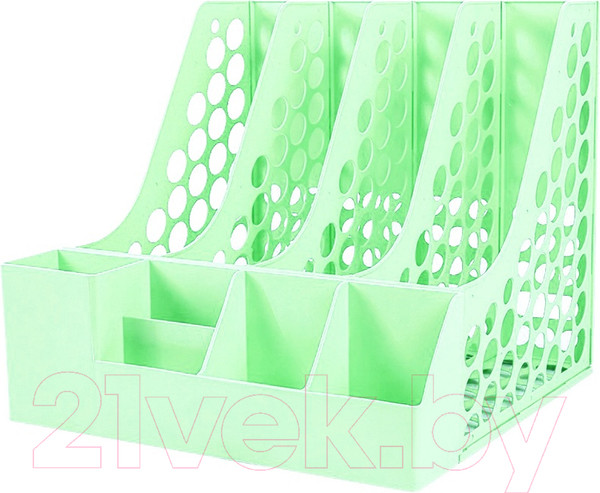 Изображение товара Органайзер настольный Hua Jie H60178 (салатовый)