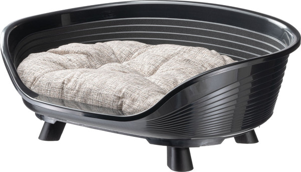 Изображение товара Лежанка для животных Ferplast Throne 6 / 70106017 (с подушкой, черный)