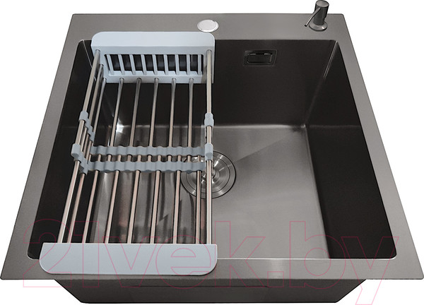 Изображение товара Мойка кухонная STELLAR Nano E5050GE (серый)