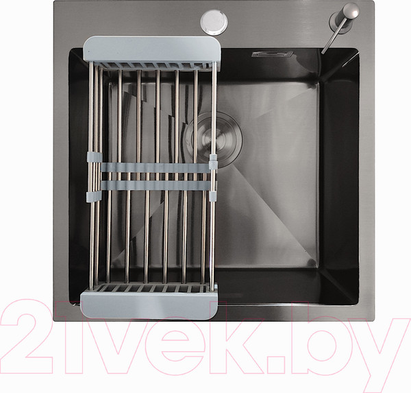 Изображение товара Мойка кухонная STELLAR Nano E5050GE (серый)