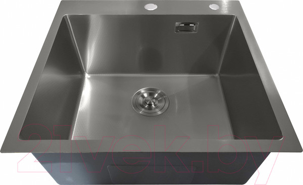 Изображение товара Мойка кухонная STELLAR Nano Decor S5050GE-D (серый)