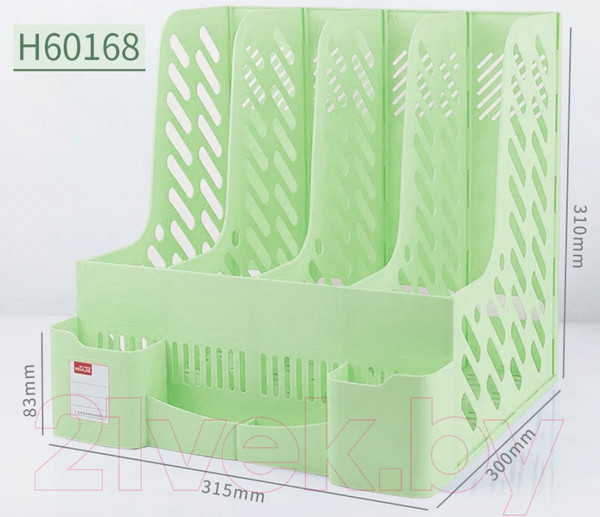 Изображение товара Органайзер настольный Hua Jie H60168 (салатовый)