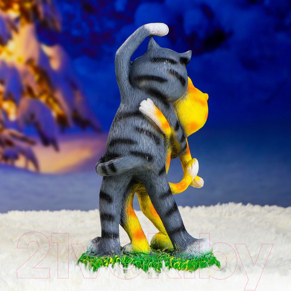 Изображение товара Фигурка для сада Хорошие сувениры Кошки Март навсегда / 2057668