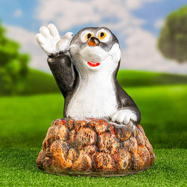 Изображение товара Фигурка для сада Хорошие сувениры Крот в норке / 9487957