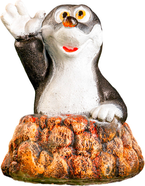 Изображение товара Фигурка для сада Хорошие сувениры Крот в норке / 9487957