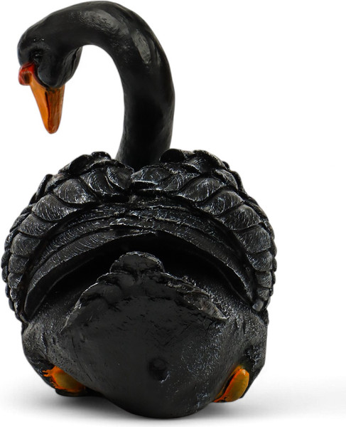 Изображение товара Фигурка для сада Хорошие сувениры Лебедь / 7728756 (черный)