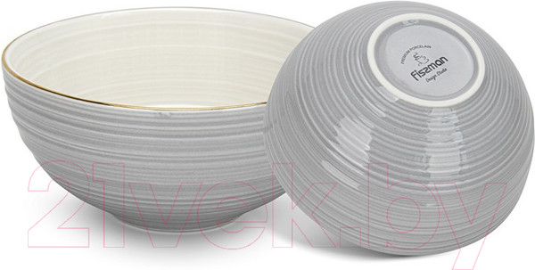 Изображение товара Набор салатников Fissman Firmina 3684 (серый)