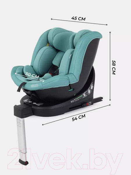 Изображение товара Автокресло MOWbaby Stage Isofix / AY959 Pro (зеленый)