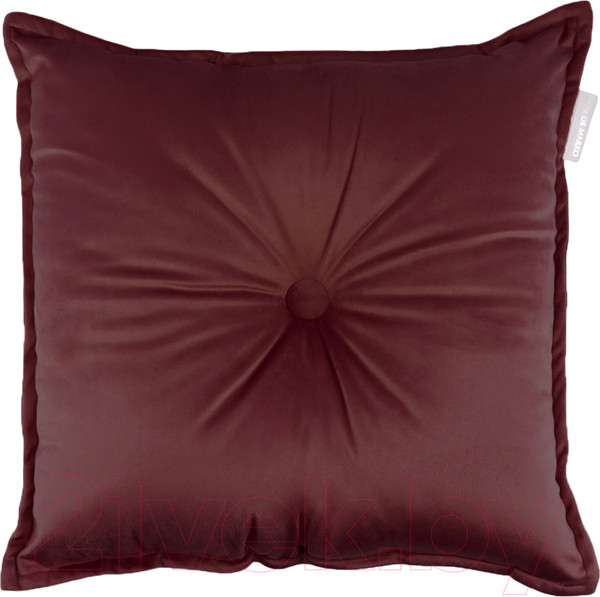 Изображение товара Подушка декоративная Sofi de Marko Вивиан 55x55 / Под-Вв-55x55бр (бордовый)