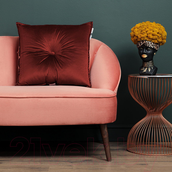 Изображение товара Подушка декоративная Sofi de Marko Вивиан 55x55 / Под-Вв-55x55бр (бордовый)