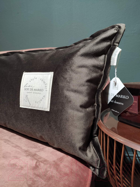 Изображение товара Подушка декоративная Sofi de Marko Джереми / Под-Дж-32x90шк (шоколадный)