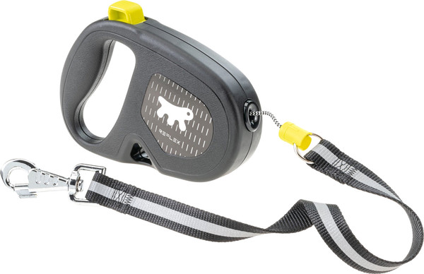 Изображение товара Поводок-рулетка Ferplast Flippy One Reflex S / 75095028 (шнур, желтый)