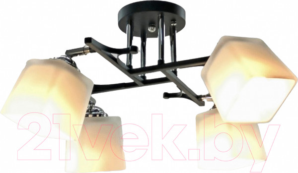 Изображение товара Спот Aitin-Pro НПБ 02-4x60-101 / N5488/4 (черный/хром)