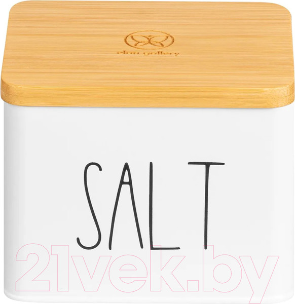 Изображение товара Емкость для хранения Elan Gallery Salt / 240313 (белый)
