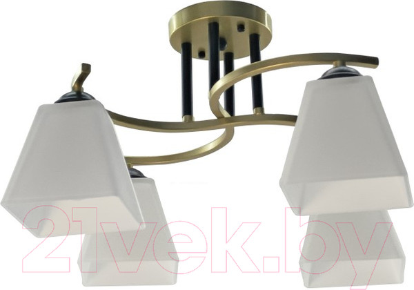 Изображение товара Люстра Aitin-Pro НПБ 02-4x60-101 / N5456/4 (золото/черный)