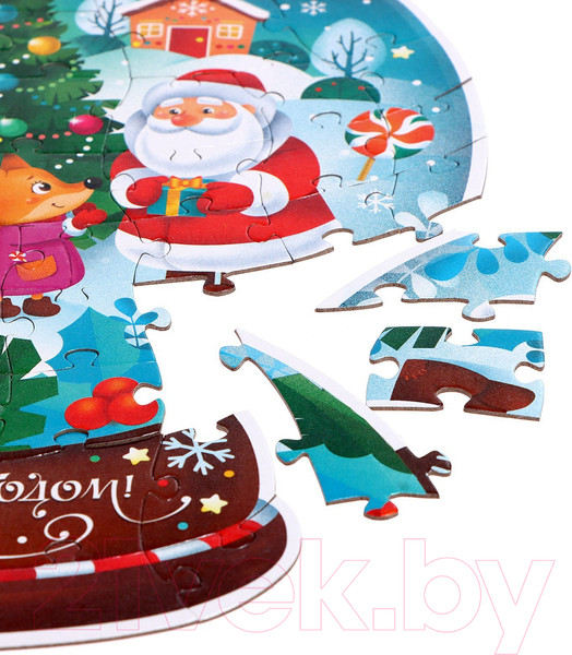 Изображение товара Пазл Puzzle Time Лесные друзья / 7663049 (60эл)